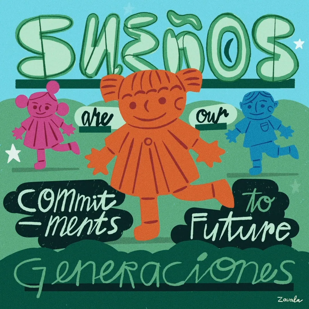 Sueños, drawn