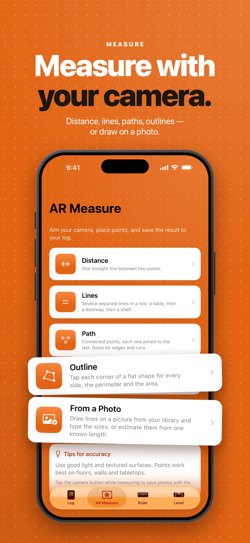 measure with your camera