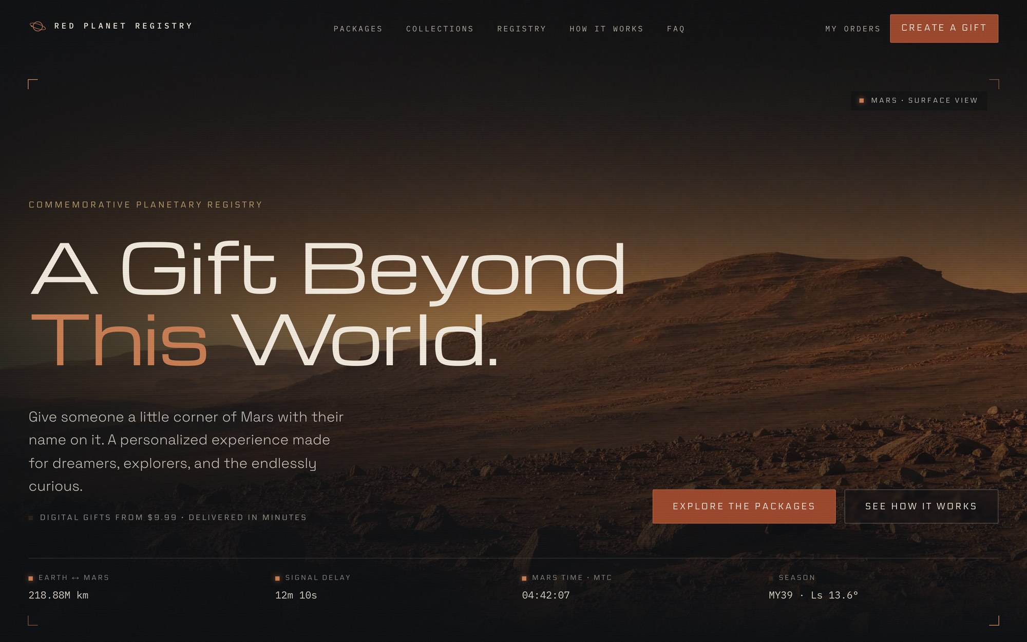Red Planet Registry